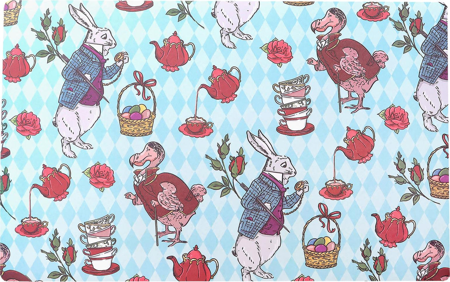 BUNNY BREW PAPER PLACEMAT 25 SHEET PAD 17"X11"