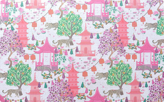 TAKARA (Abundance) PAPER PLACEMAT 25 SHEET PAD 17"X11"