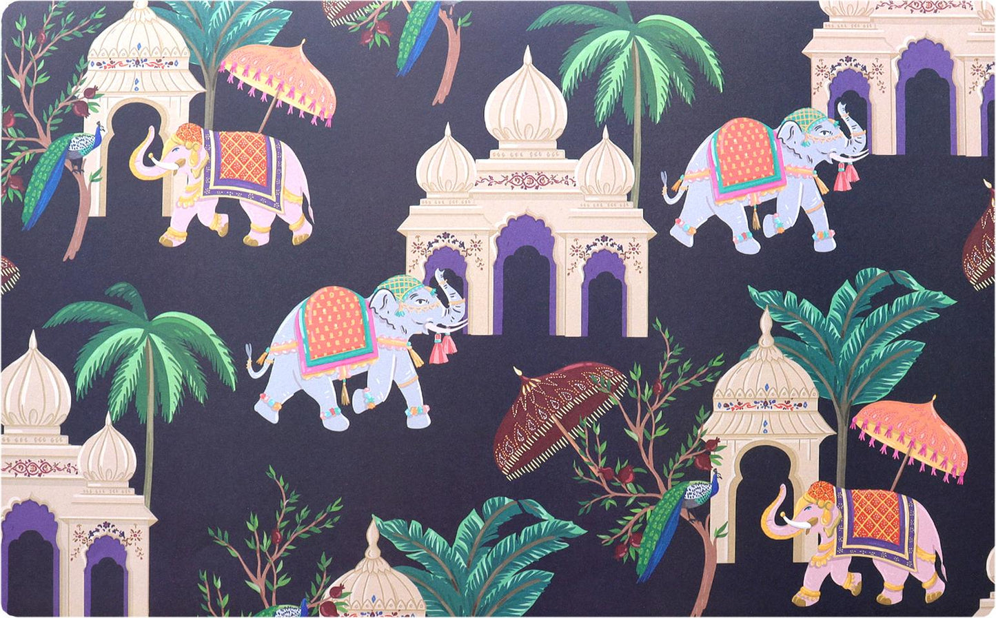 TEMPLE DREAMS PAPER PLACEMAT 25 SHEET PAD 17"X11"